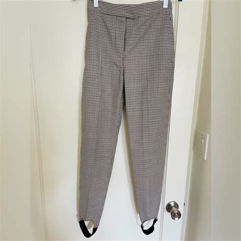 burberry jodhpurs|Burberry Houndstooth Check Stretch Wool Tailored .